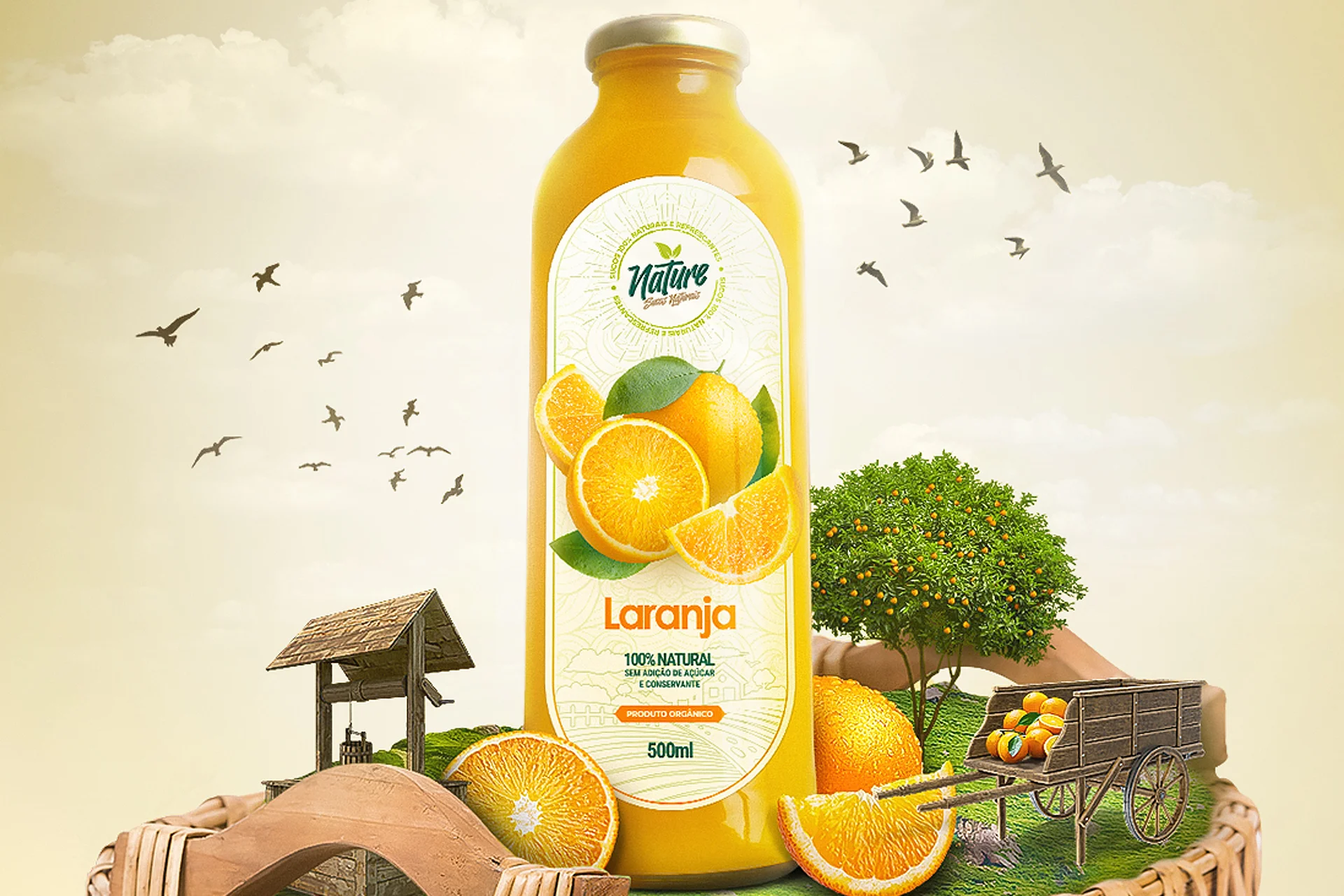 Case Nature: projeto de identidade visual